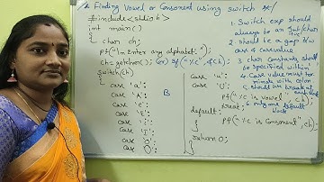 C-Language|| Class-54 || Switch Statement in C || Both in Telugu and English ||Telugu Scit Tutorials