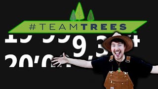 #TeamTrees Hitting 20 Million!