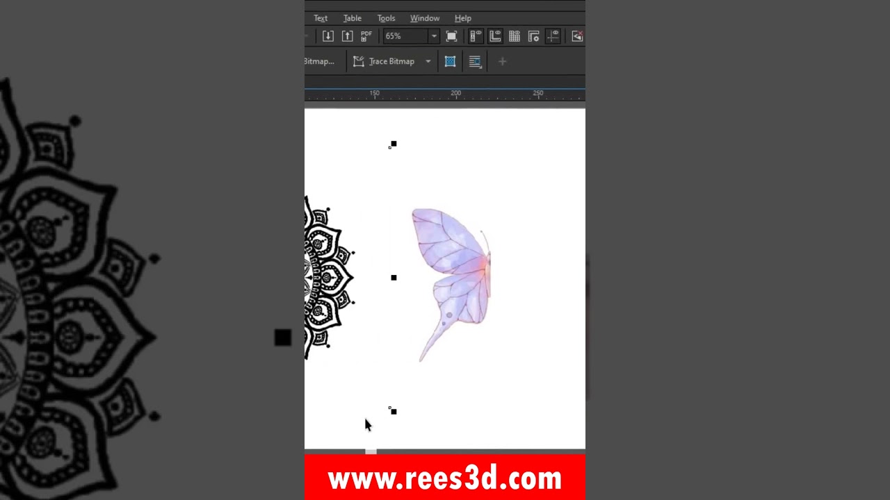 How to Mirror an object in CorelDRAW 