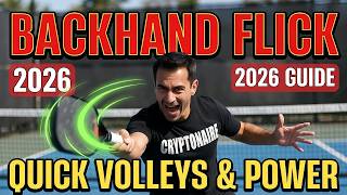 How to Backhand Flick in Pickleball – 2026 Complete Guide for Quick Volleys, Power & Control