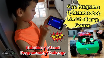 Robobloq Q-Scout DIY Coding Robot Programming Challenge