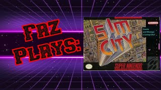 (Gameplay) SimCity (SNES/Super Nintendo)