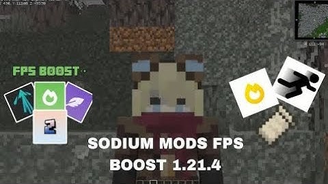 SODIUM MODS FOR MINECRAFT 1.21.4 | FPS BOOST | ZALITH LAUNCHER | MODPACK