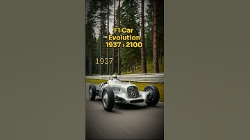 The Evolution of F1 Car: 1937 to 2100!