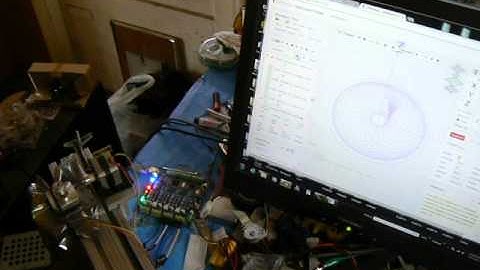 TinyG running 2 12v Nema 17s.