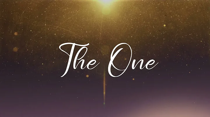 The One (lyric video)- Christian Singleton, Eva Sw...