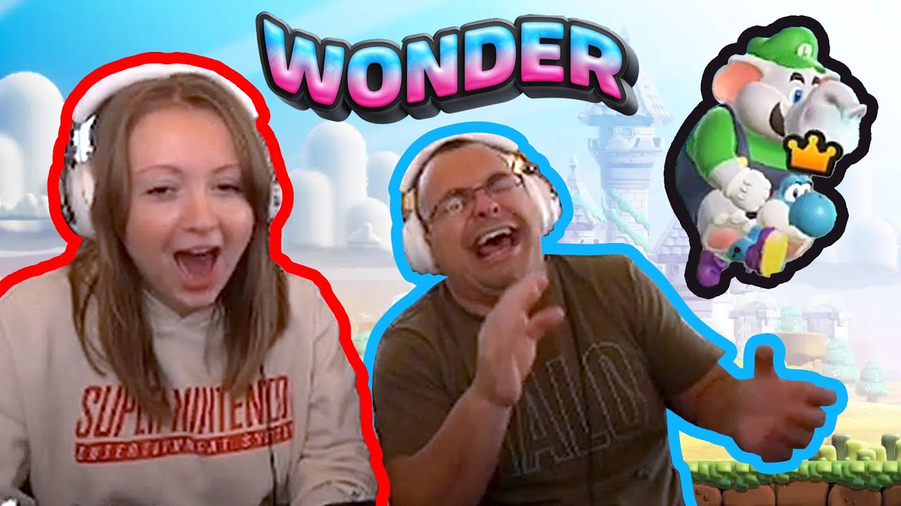 First Impressions | Super Mario Bros Wonder | Husband & Wife Gameplay