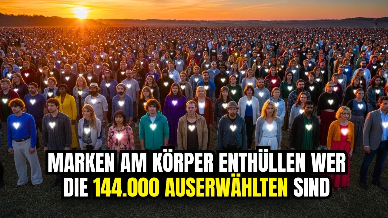 Die 144.000 AUSERWÄHLTEN, Von GOTT VERSIEGELT, Tragen Diese 9 ZEICHEN Am Körper