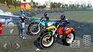 Motor Dirt Bikes online multiplayer 3d Extreme Offroad #2 - Offroad Outlaws Racing Android Gameplay screenshot 5