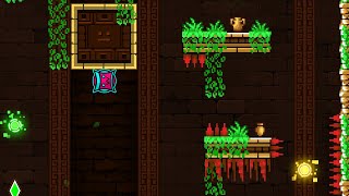 "ShiftLeaf Temple'' by trideapthbear (Platformer Easy Demon) | Geometry Dash [2.2]