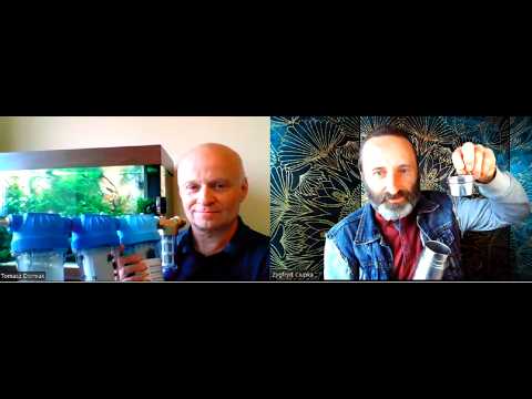 WHALE ALGAE and quantum water. Purification and revitalization. Tomasz Dorniak answers questions