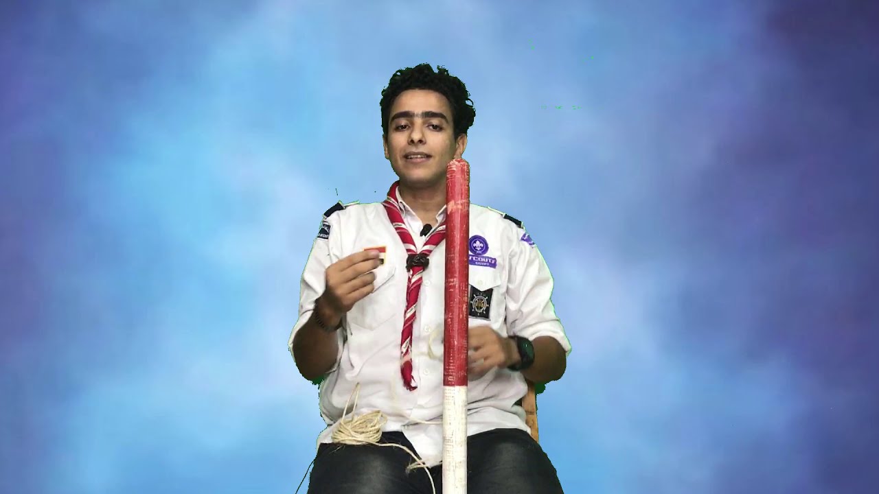 تعليم العقدة الافقية و الربطة الوتدية و الوتدية الشجرية و المربعة