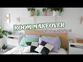 Bedroom makeover but it’s THRIFTED and DIY'd ✨Pinterest + TikTok inspired bedroom makeover 2021