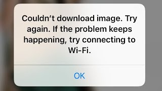 how to fix couldn't download image | photos | document | video try again whatsapp iphone problem