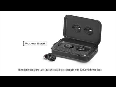 promate powerbeat wireless earbuds