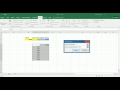 MS Excel: Utilización de Tabla de Datos para hacer simulación de Monte Carlo