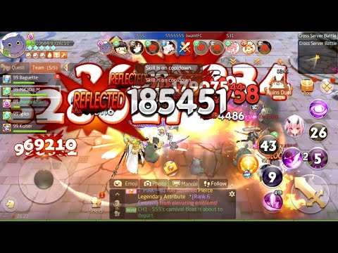 Asura PvP Ruins Duel hit n run or yolo? (55555 Squad) - Laplace M / ToW