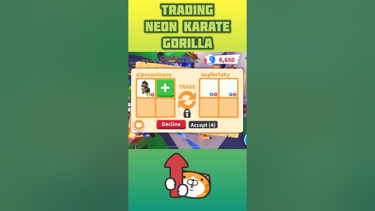 Gorilla, Trade Roblox Adopt Me Items