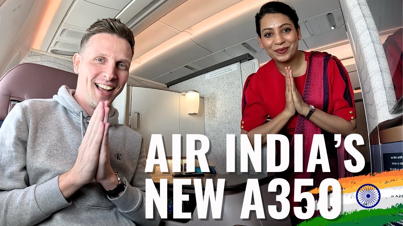 НОВЫЙ AIRBUS A350 AIR INDIA — НОВОЕ НАЧАЛО!