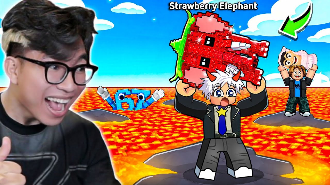 BI HUỲNH SỐNG SÓT KHỎI LAVA GIẢI CỨU BRAINROT TRONG ROBLOX