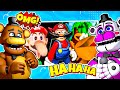 Freddy and Funtime Freddy REACT to SMG4: Mario Reacts To CURSED Nintendo Commercials