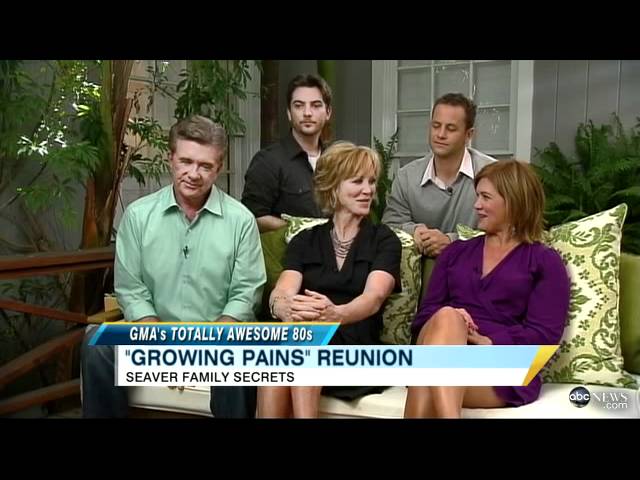 Where Are They Now?  'Growing Pains' Cast Reunites on 'Good Morning America' (10.05.11) class=