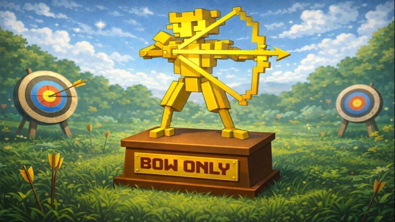 Clone Drone in the Danger Zone - Endless Bow Only Challenge | Aim True or Die Trying!