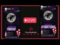 Moonrise Gear Animated TikTok Stream Overlay Package, TikTok Overlays