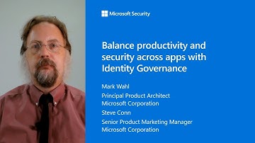 Balance productivity and security across apps with identity governance | OD29