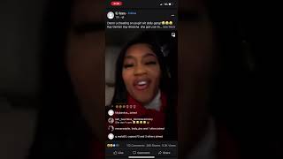 Kay flock gets caught cheating on his girl with dolly on live
