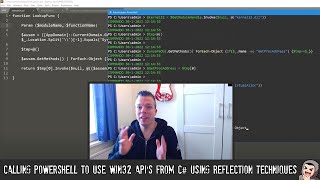 ED47 - Calling PowerShell to use Win32 APIs from C# using Reflection Techniques