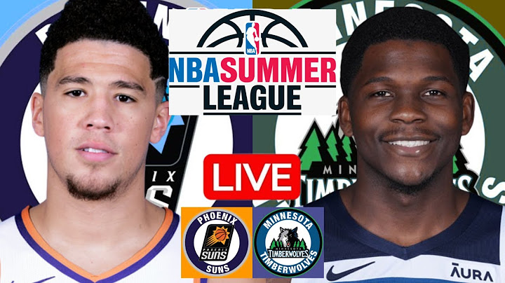 LIVE: PHOENIX SUNS vs MINNESOTA TIMBERWOLVES | NBA SUMMER LEAGUE | PLAY BY PLAY | SCOREBOARD