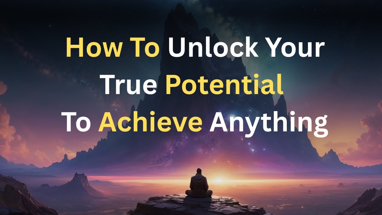 How To Unlock Your True Potential To Achieve Anything - YouTube