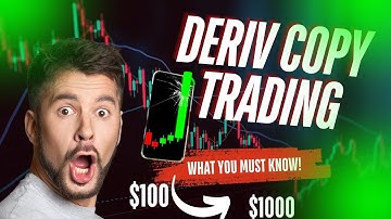 🔥Copy Trading On Deriv CTrader: How To Make Money Copy Trading