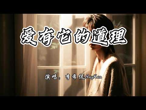 李希侃SayKan - 爱有它的道理《这一秒过火》网络剧主题曲『原来爱教的道理，靠近或离去都珍惜。』【4K无损|动态歌词 Lyrics】