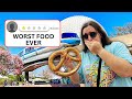 Eating the worst food in epcot walt disney world