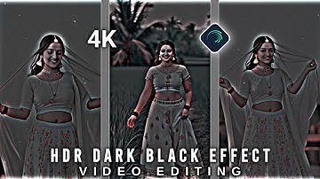 Alight Motion HDR Blue Effect | Alight Motion | Brown Effect | Video editing | Asmatali Editing 