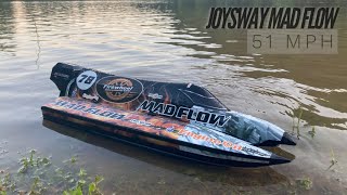 Joysway Bancroft Mad Flow V3 F1 Tunnel RC Boat | 4s | 51 MPH Speed Run