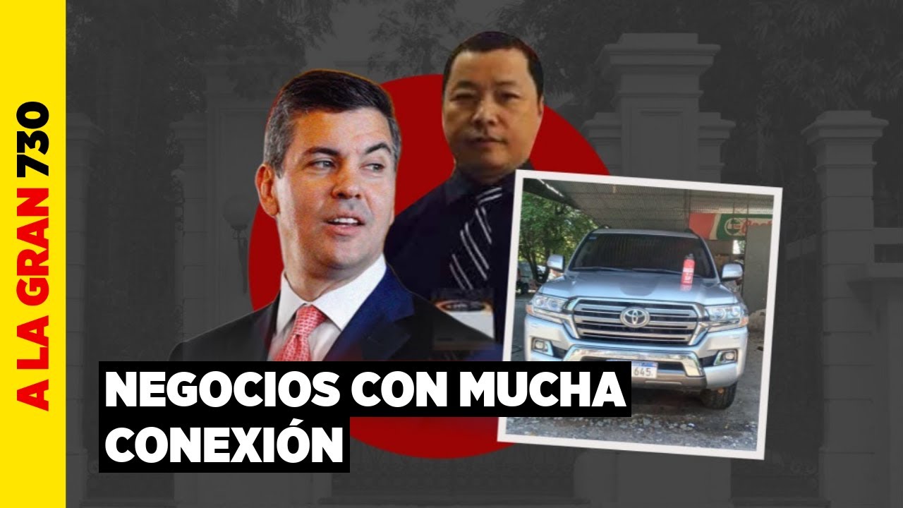 Camioneta de proveedor chino quedó en manos de Santiago Peña