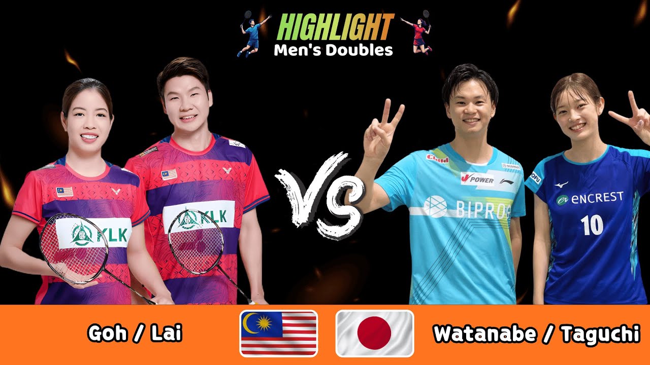 Mixed Doubles | Goh / Lai (MAS) vs. Watanabe / Taguchi (JPN) | Highlight Badminton 2026