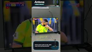 Antena TV Digital Aerial Indoor bisa penggunaan set top box dan tanpa set top box