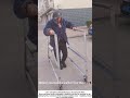 Elderly Man Walks with DIY Wheeled Walker – Rebuilding Strength Step by Step 🚶🧓