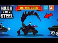 Hills Of Steel - BE THE BOSS Scorpion Boss Walkthrough Gameplay