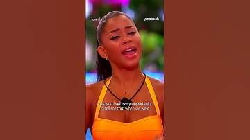 Amaya speaks her truth #LoveIslandUSA #LoveIsland #AmayaEspinal #Shorts