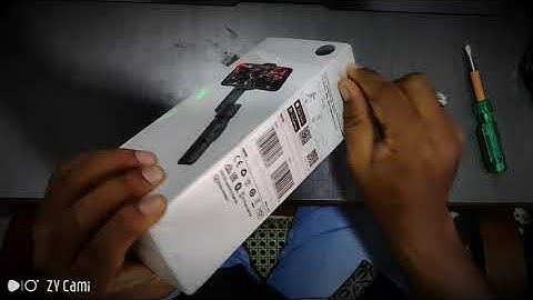 Zhiyun Smooth X UnBoxing