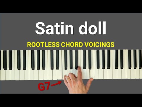 Jazz beginners! Chords for Satin doll (FREE PDF)