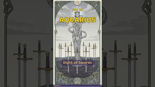 ♒ Aquarius Daily Tarot | Eight of Swords | Jun 18, 2026 #aquarius #tarot #zodiac #astrology…
