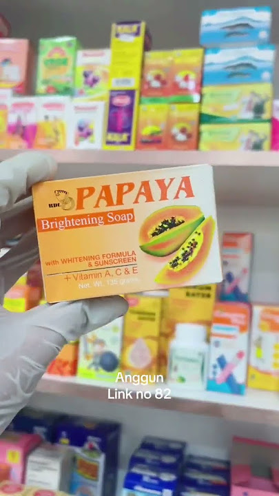 Sabun pepaya rdl, mantep banget bikin jerawat cepat kering