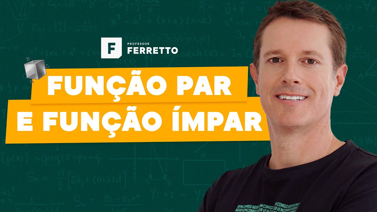 Funções ➡️ Função Par e Função Ímpar