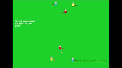 Short, short long Passing drill by soccerexercises #Shorts